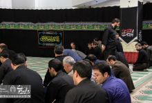 گزارش تصویری |  برگزاری زیارت عاشورا در مسجد دانشگاه صنعتی شاهرود 